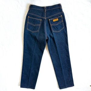 RARE VINTAGE PS GITANO RELAXED FIT “ORIGINAL MOM JEAN” DARK WASH SZ-8 short